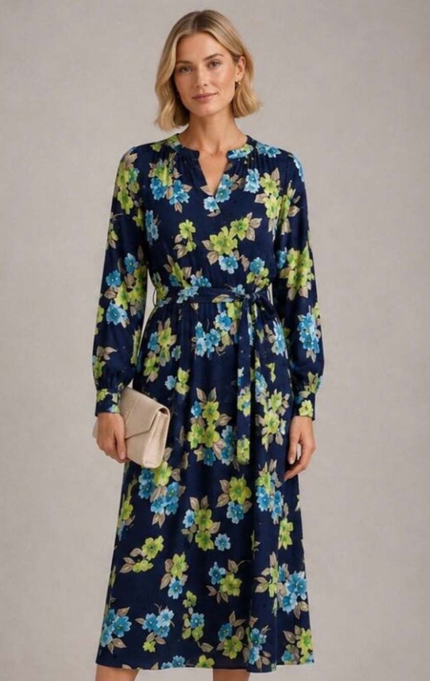 Essentiel Antwerp Elodie Flower Wrap Dress